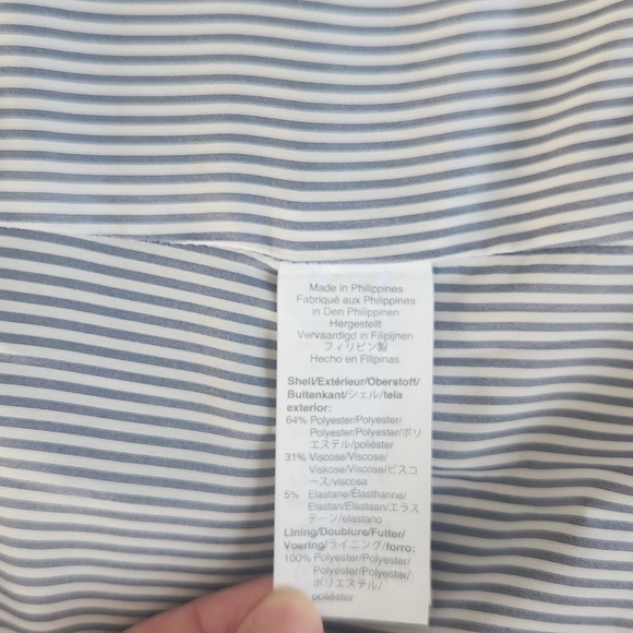 J. Crew Stretch Blazer with Pleated Back - Picture 6 of 7